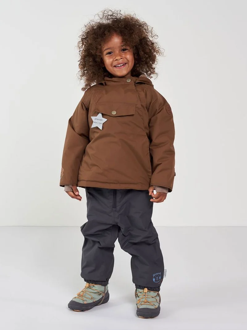 Winterjacke Braun