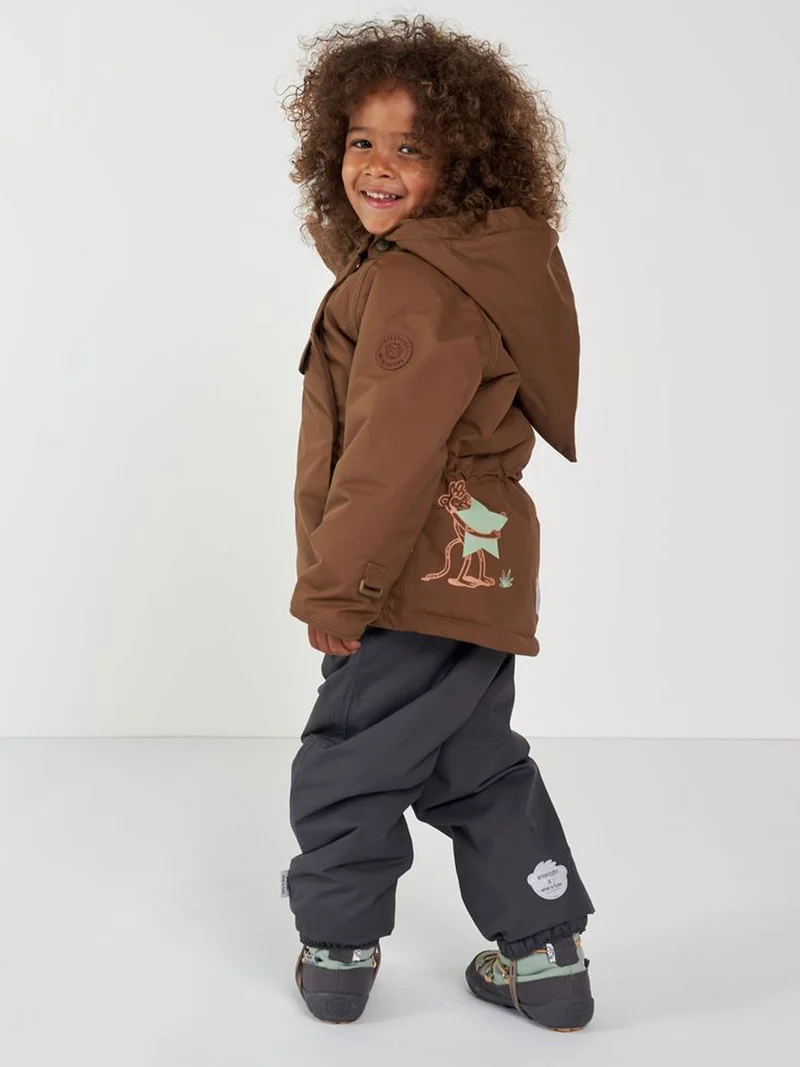 Winterjacke Braun