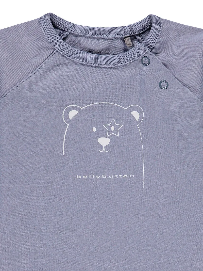 Longsleeve Hellblau