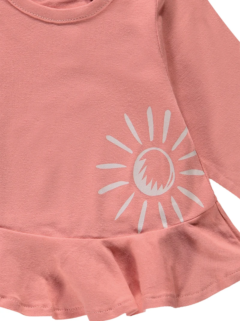 Longsleeve Hello Sunshine Apricot