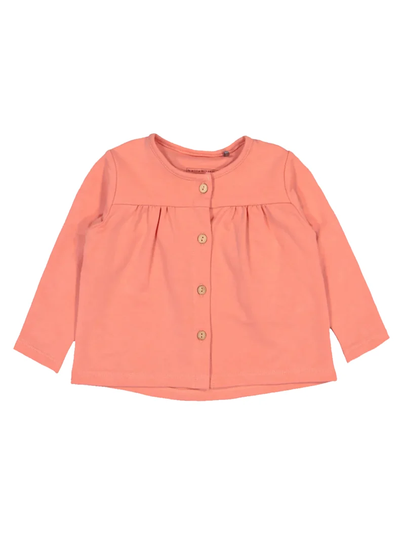 Sweatjacke Hello Sunshine Koralle