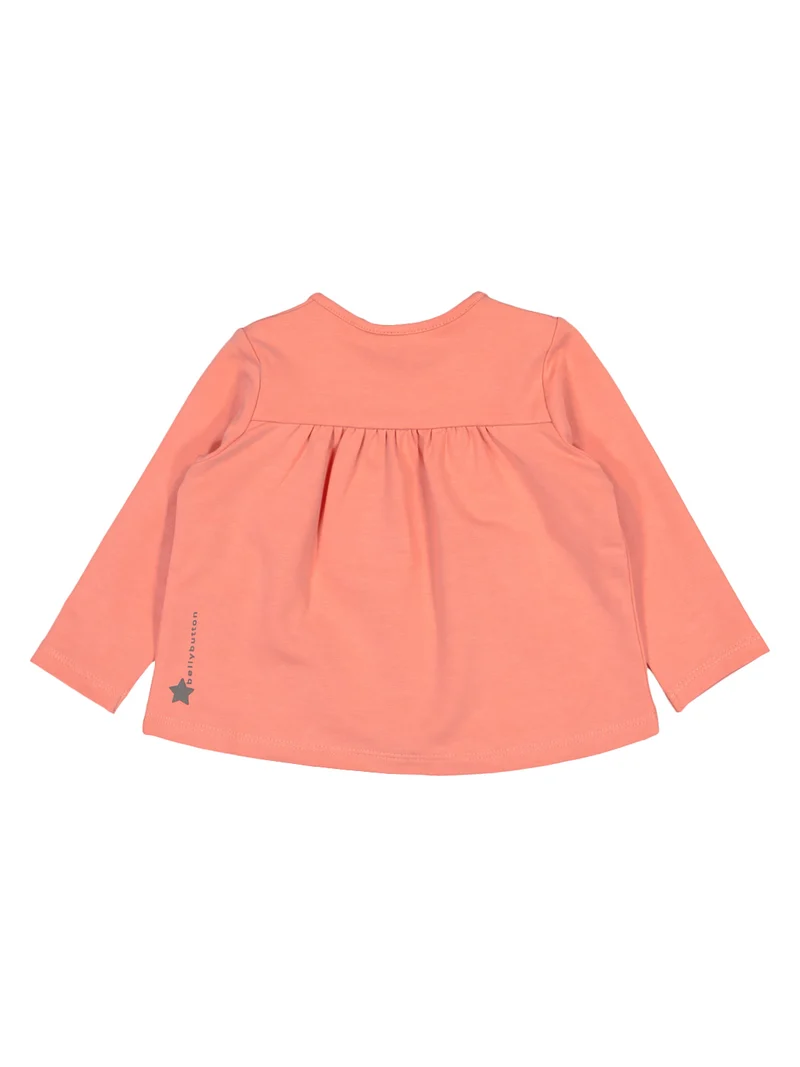 Sweatjacke Hello Sunshine Koralle
