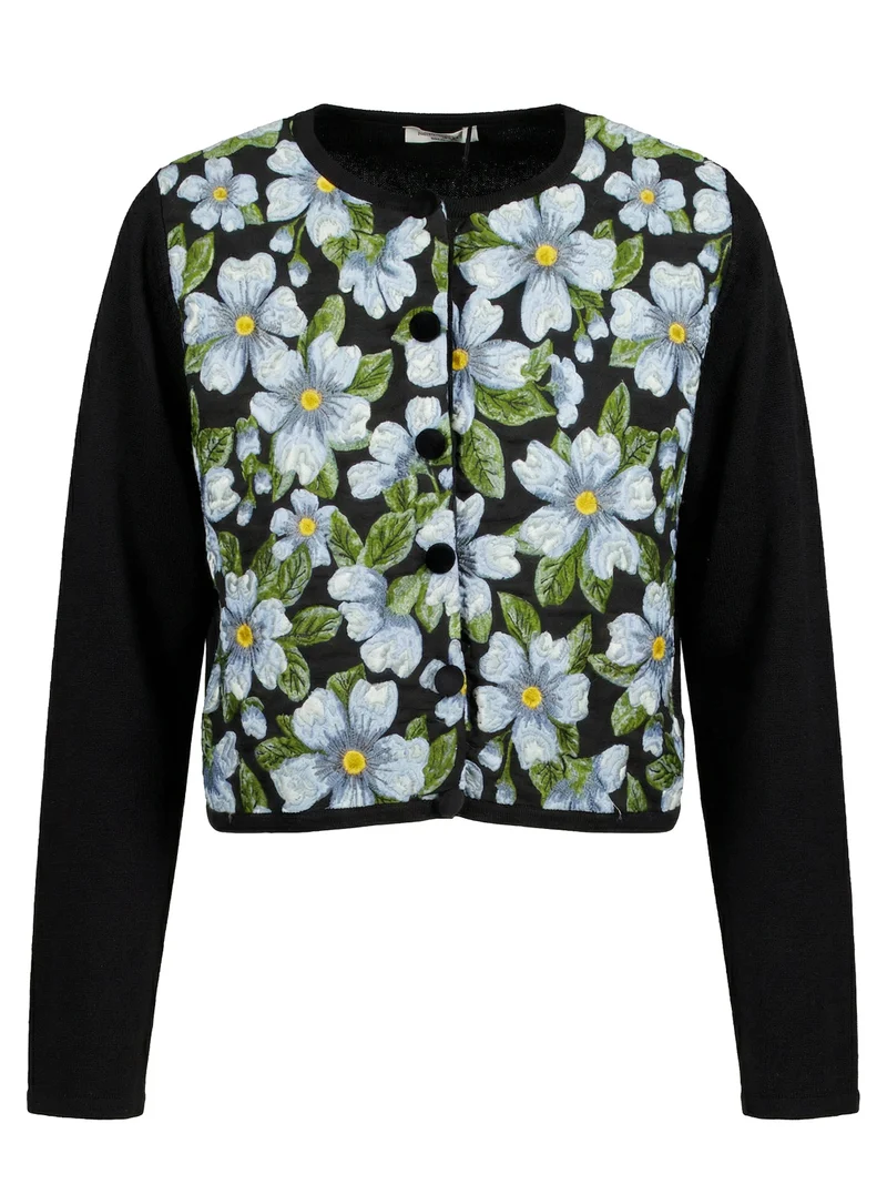 Strickjacke Schwarz