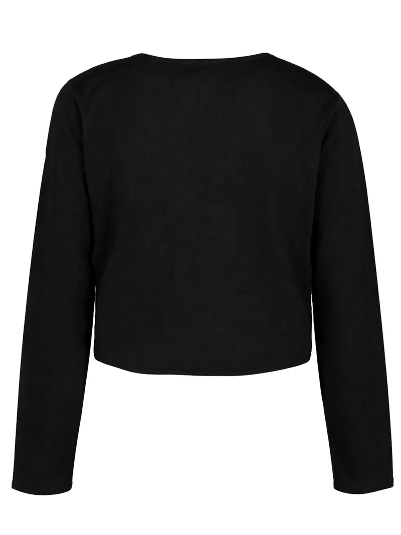 Strickjacke Schwarz