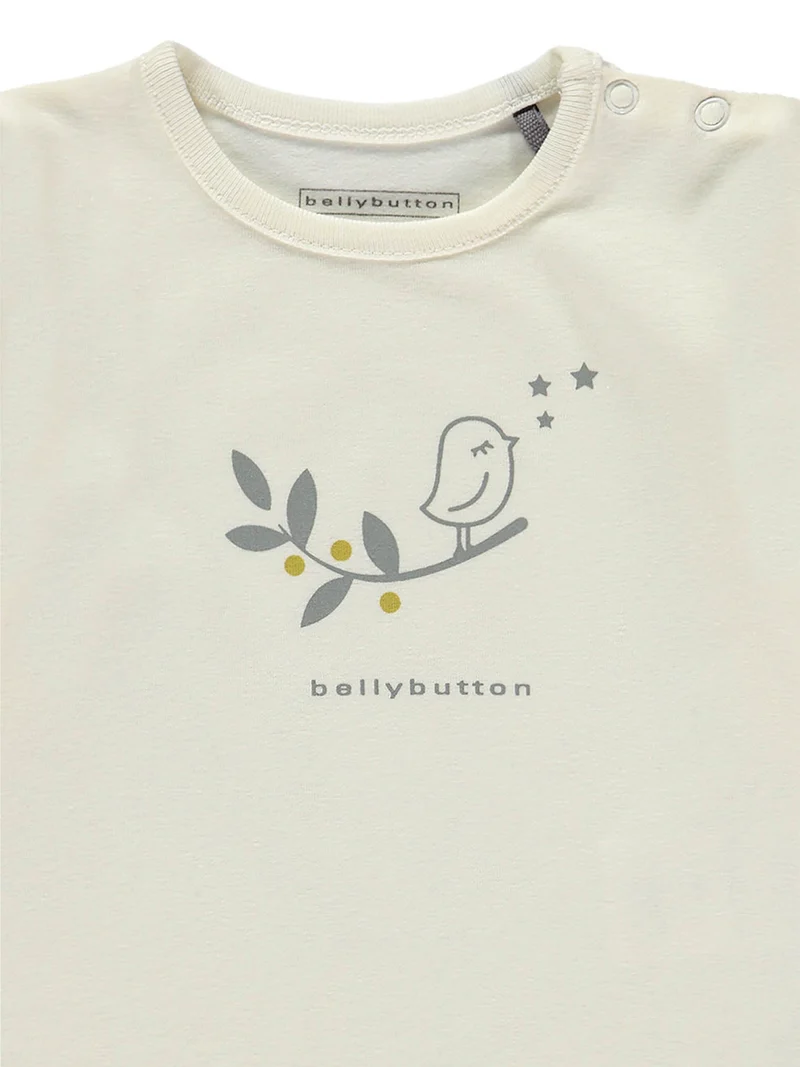 Longsleeve Cremeweiß