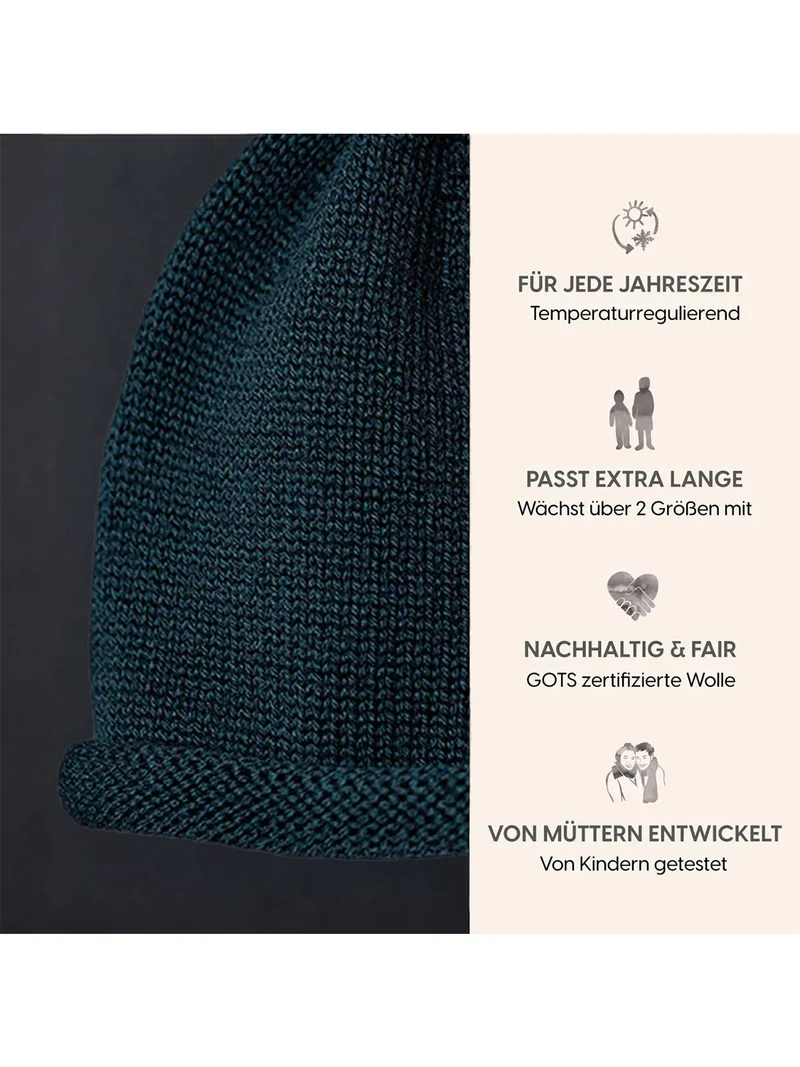 THE WOOLLY HAT - petrol