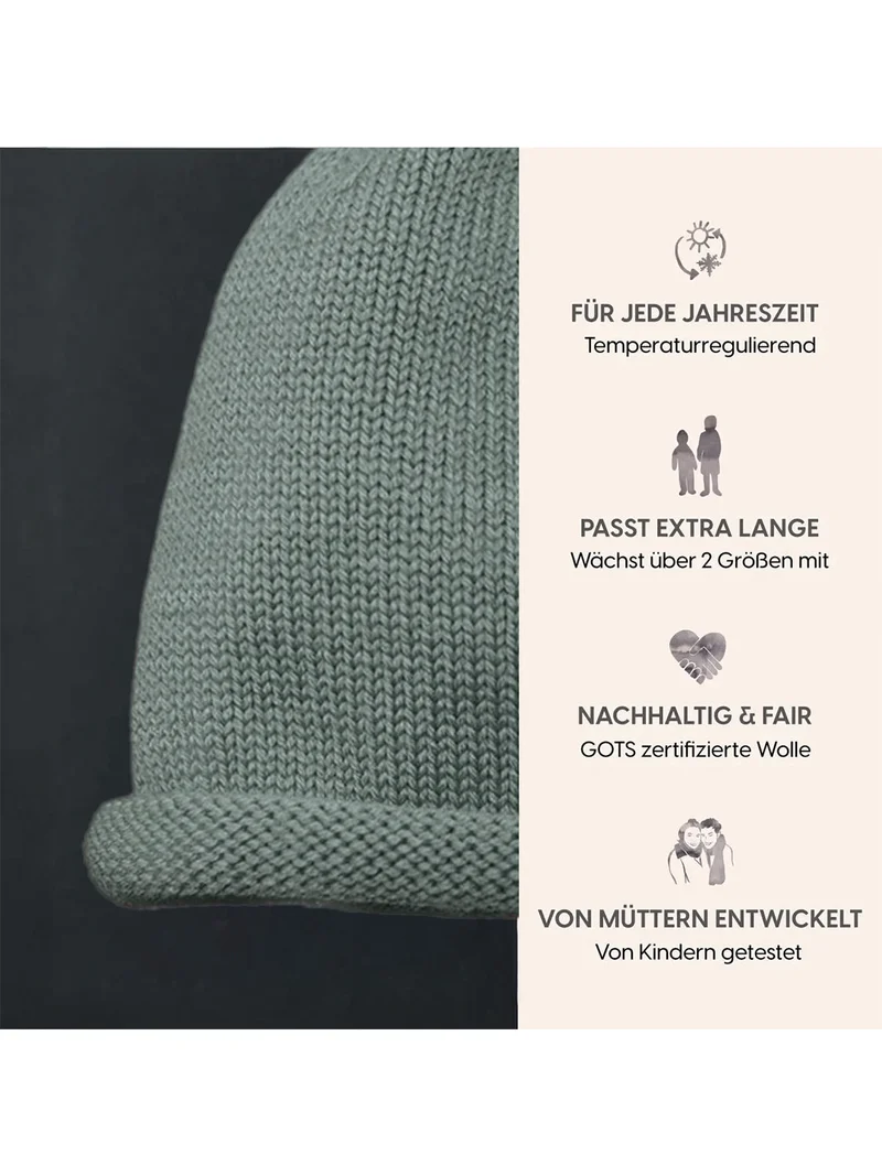 THE WOOLLY HAT - sage