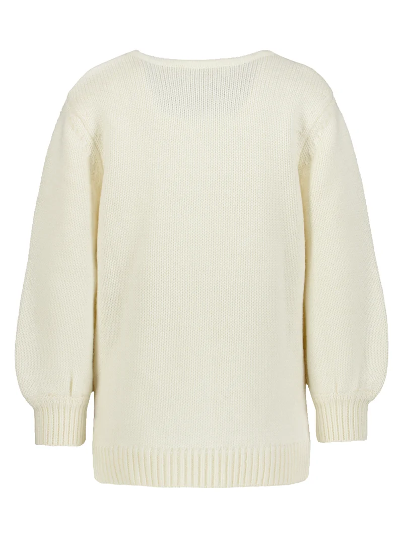 Pullover Cremeweiß