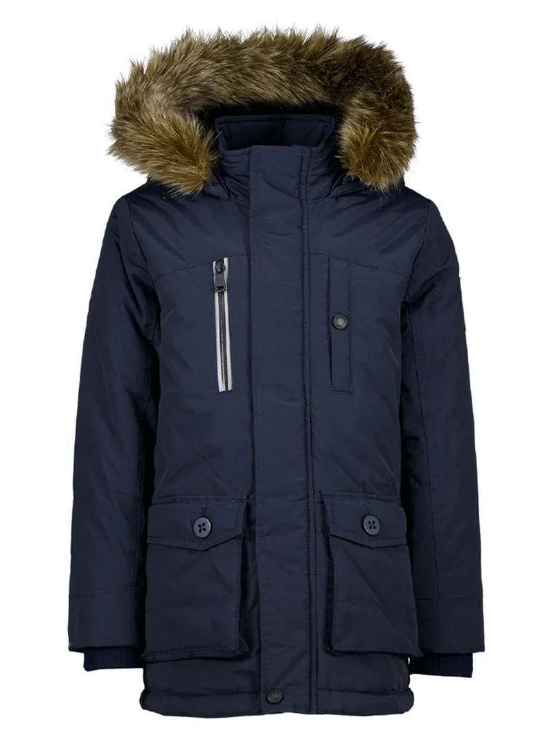 Wintermantel Marineblau