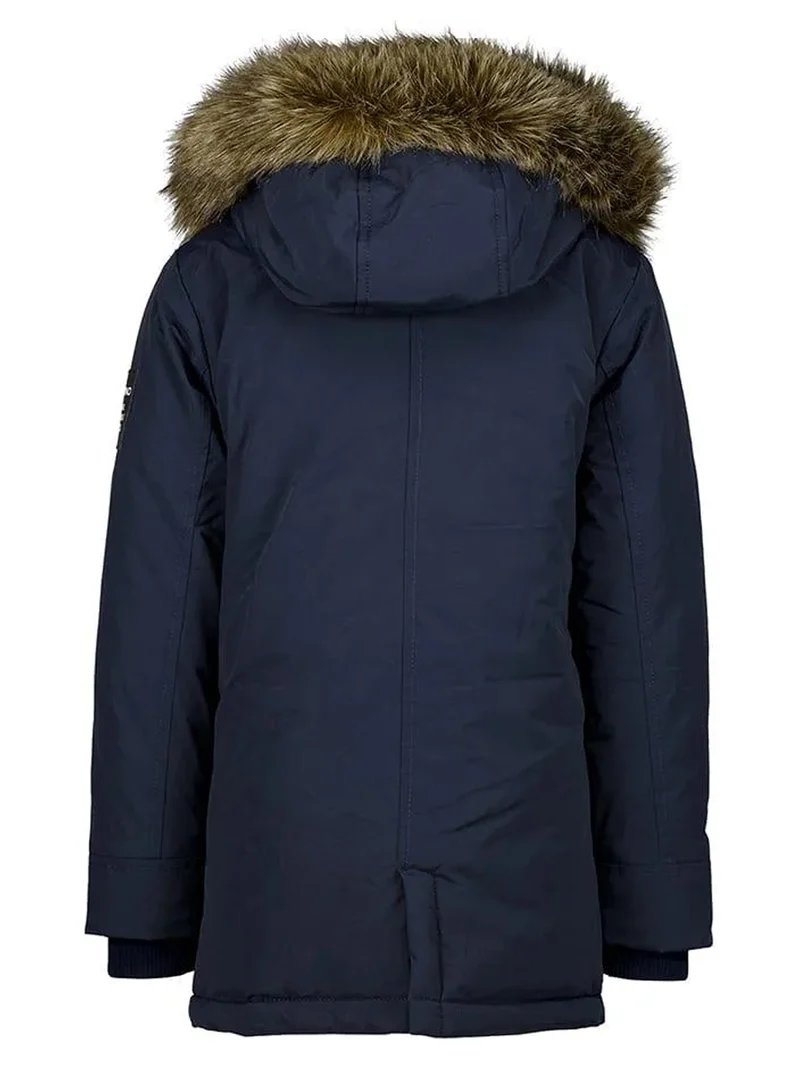 Wintermantel Marineblau