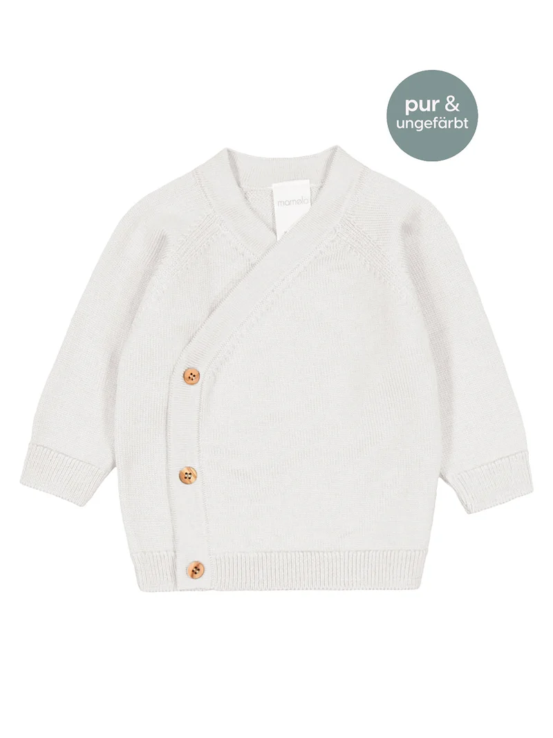 THE WOOLLY BABY JACKET - pure