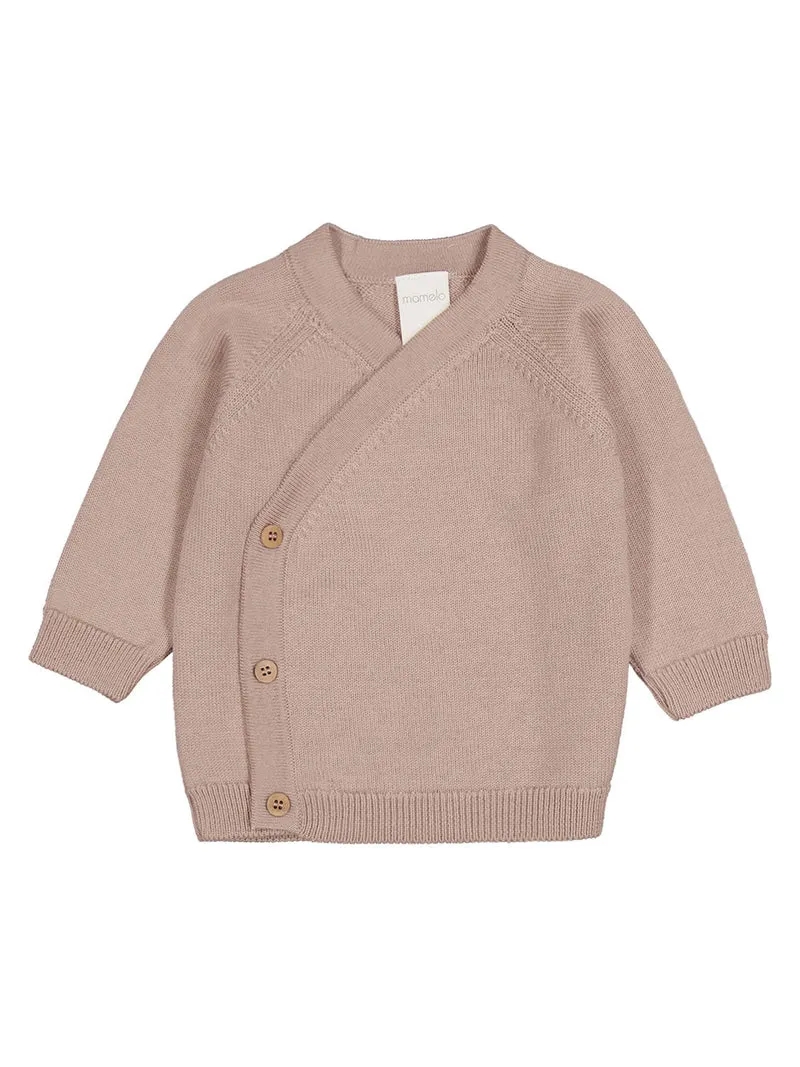 THE WOOLLY BABY JACKET - cappuccino