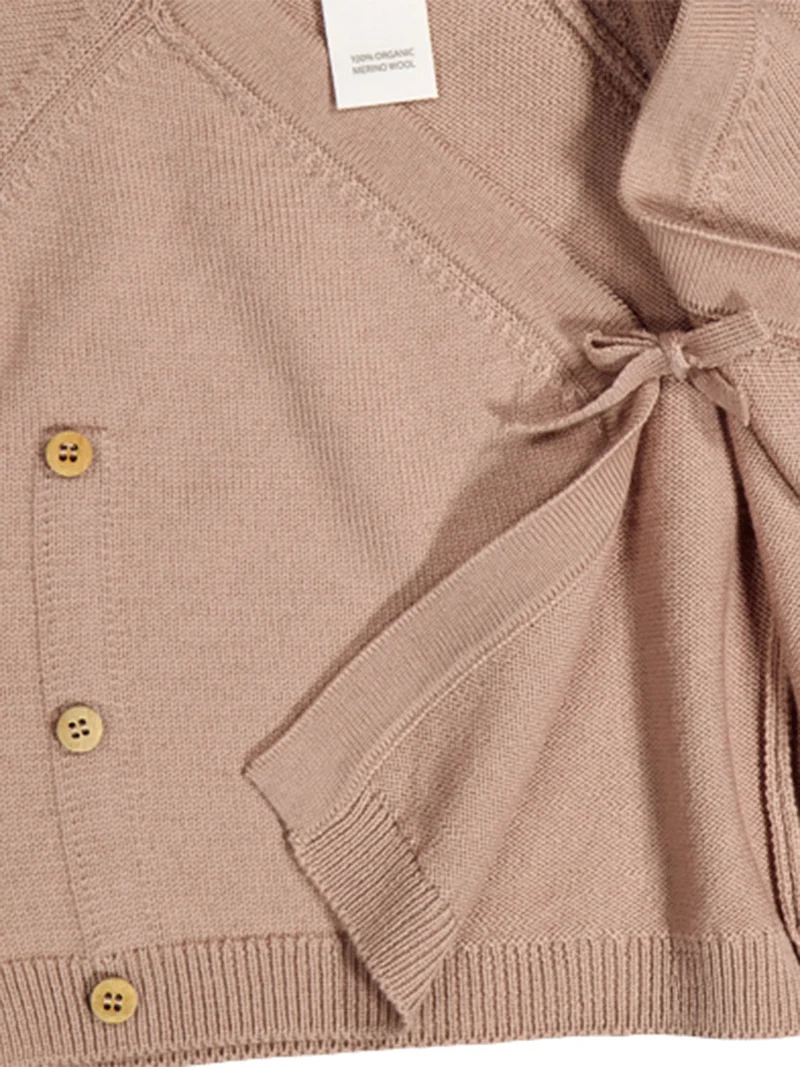 THE WOOLLY BABY JACKET - cappuccino