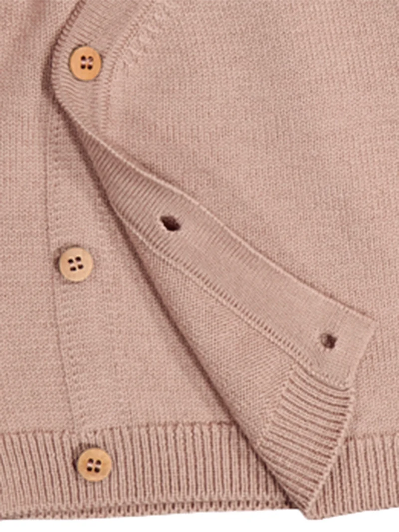 THE WOOLLY BABY JACKET - cappuccino