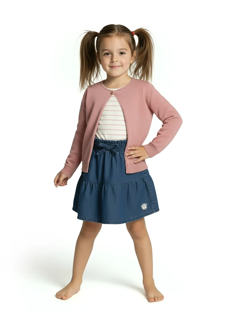 Strickjacke Rosa