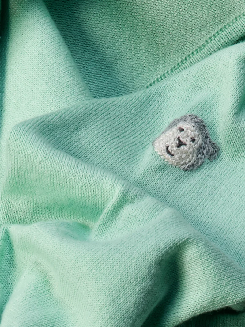 Strickjacke Mintgrün
