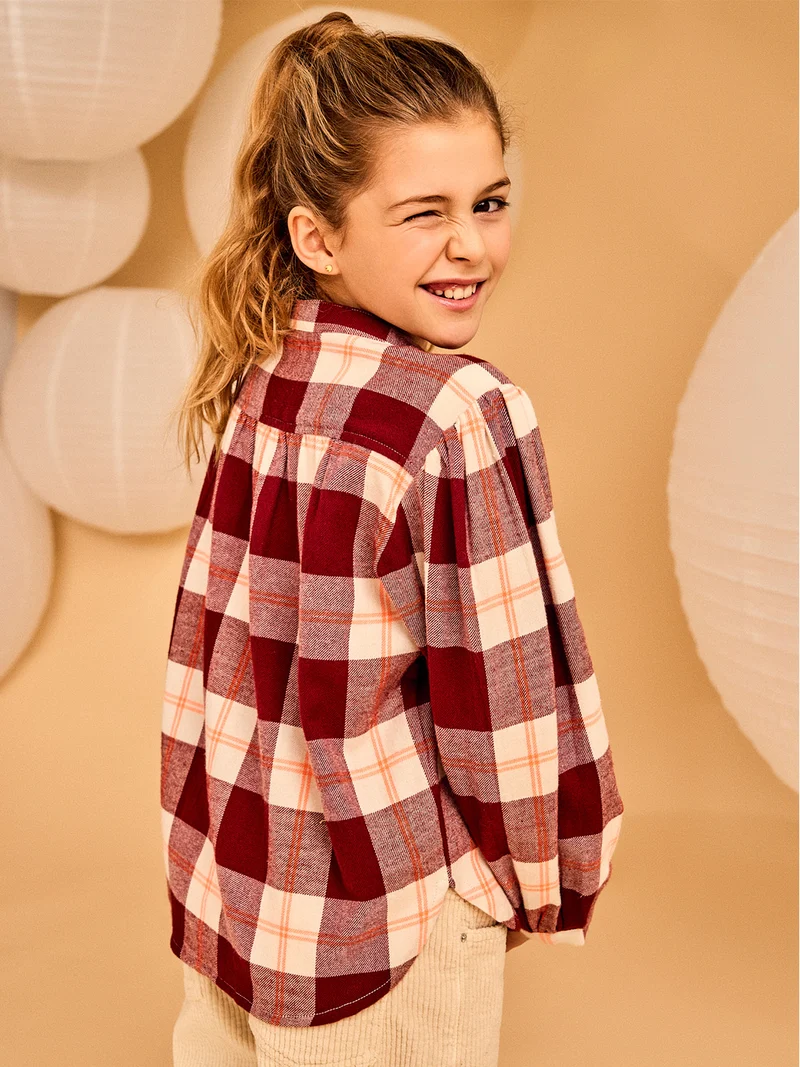 Hemd Sinja Bordeauxrot