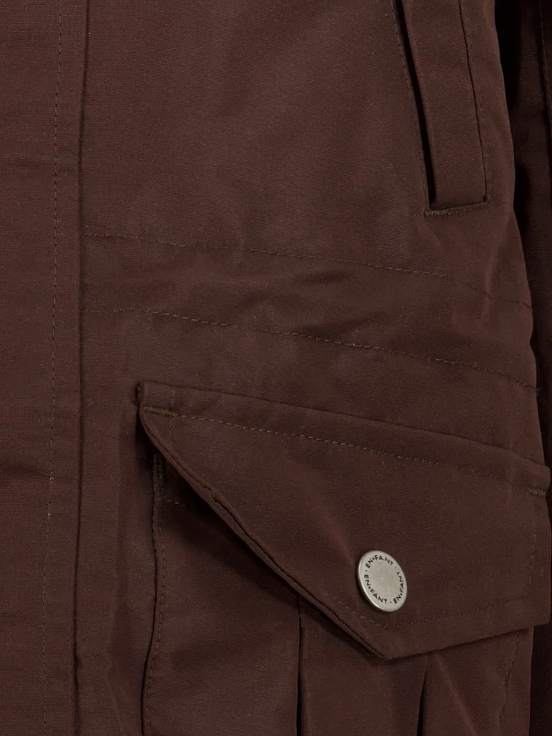 Winterjacke Braun