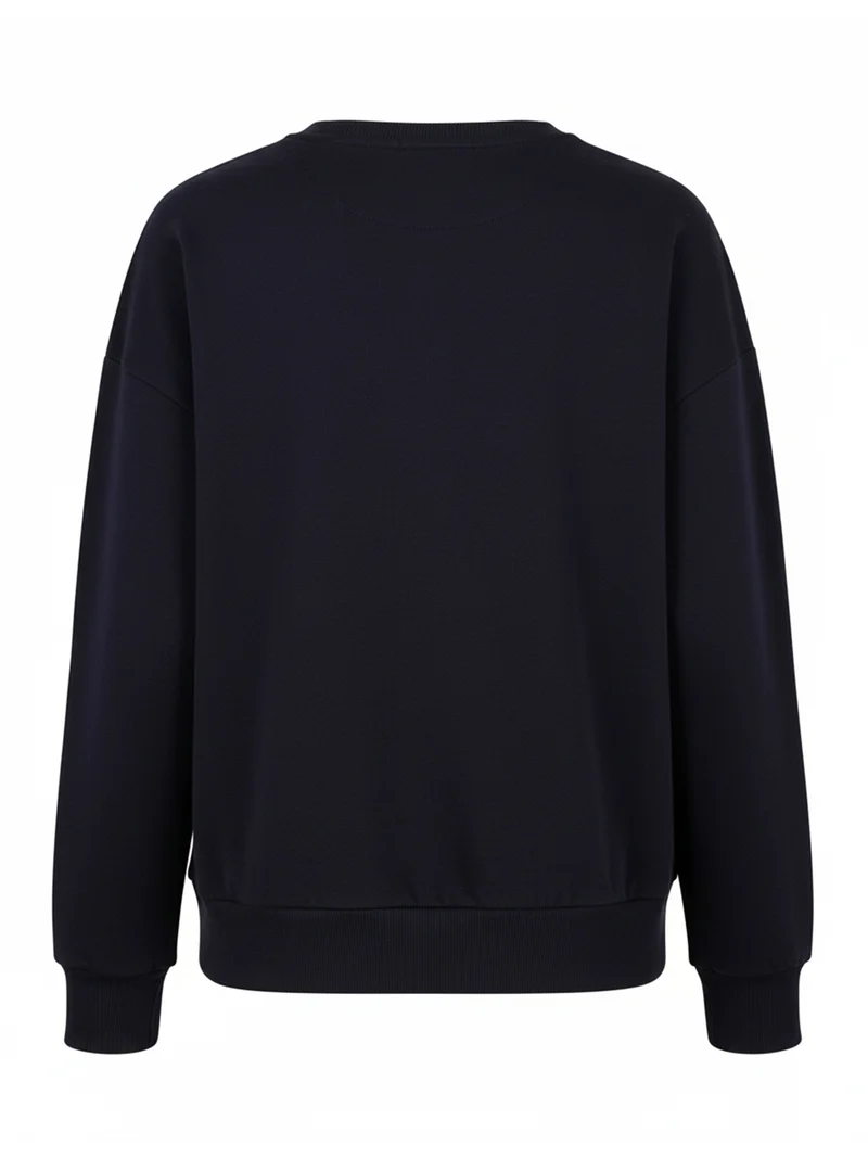 Sweatshirt Marineblau