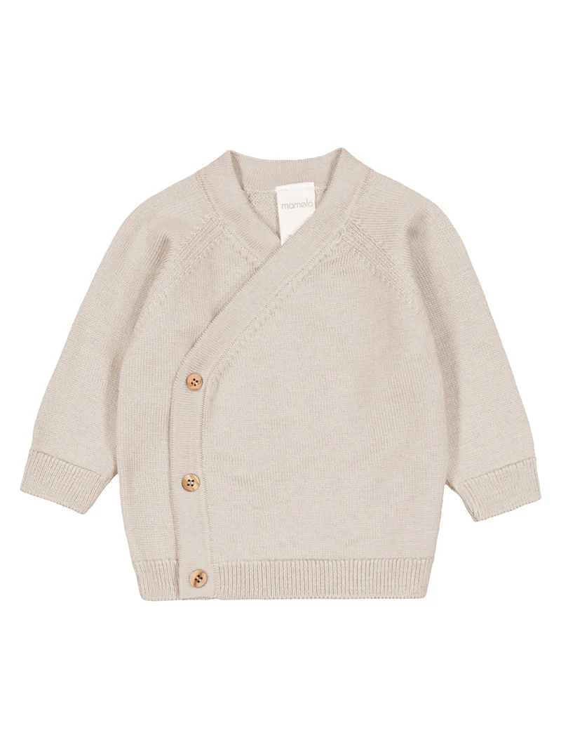 THE WOOLLY BABY JACKET - sand
