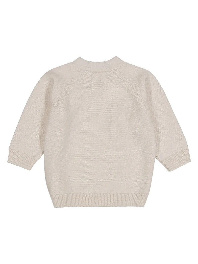 THE WOOLLY BABY JACKET - sand