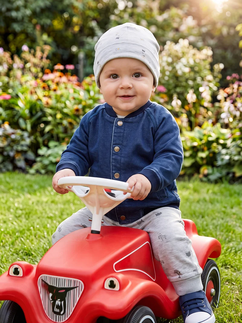 Beanie Grau