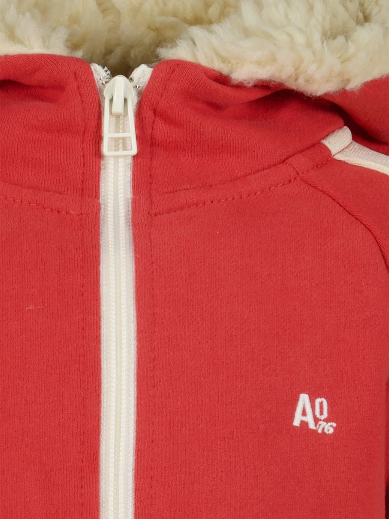 Sweatjacke Rot