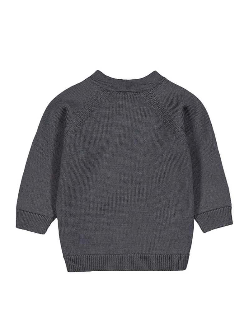 THE WOOLLY BABY JACKET - grey