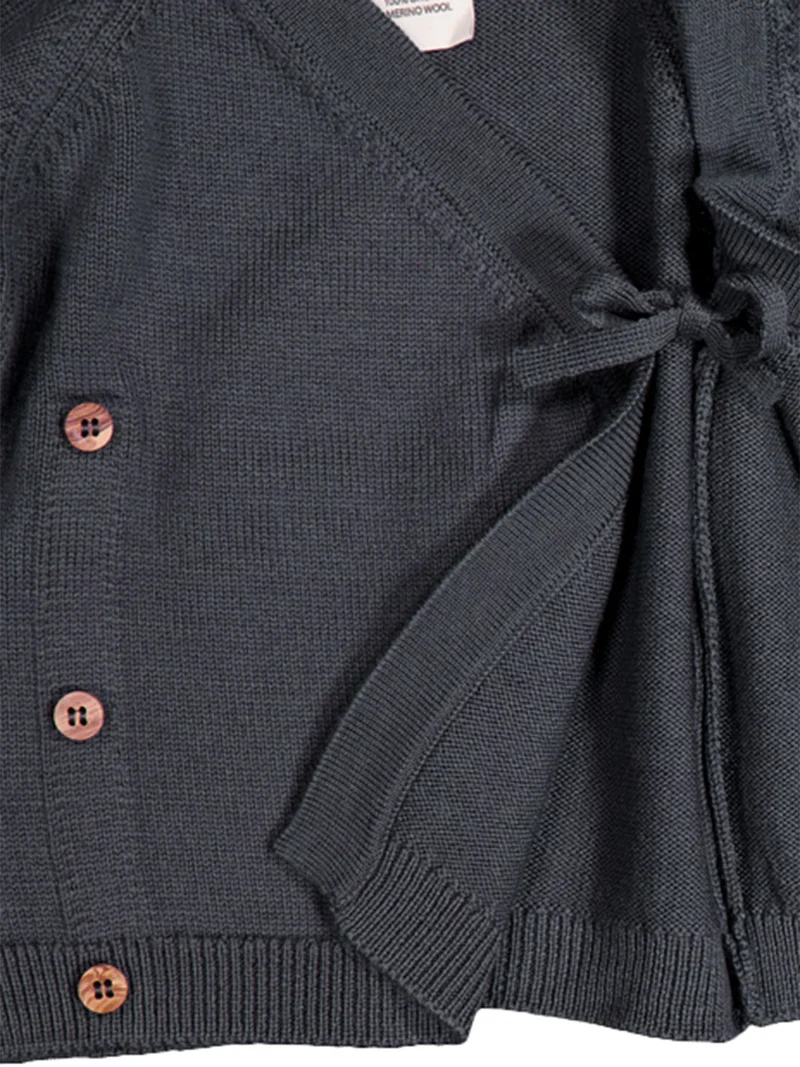 THE WOOLLY BABY JACKET - grey