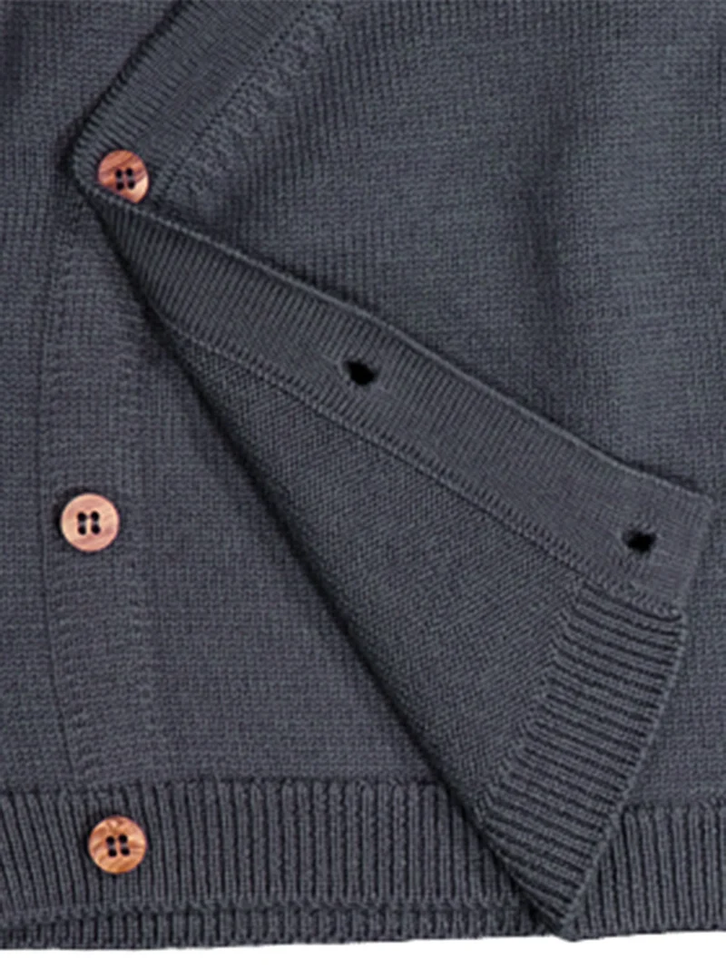 THE WOOLLY BABY JACKET - grey