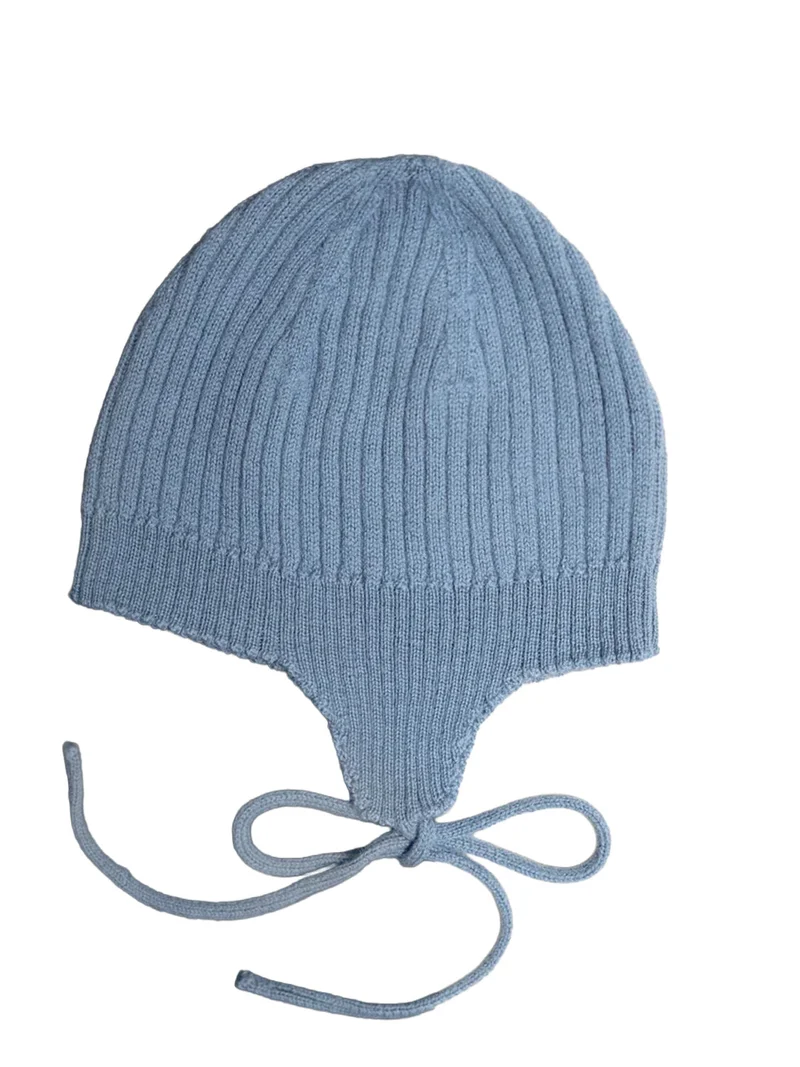 THE WOOLLY BABY HAT - blue