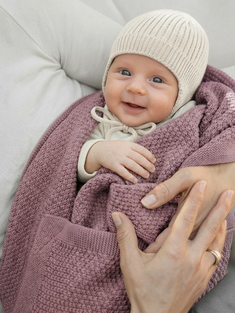 THE WOOLLY BABY HAT - pure
