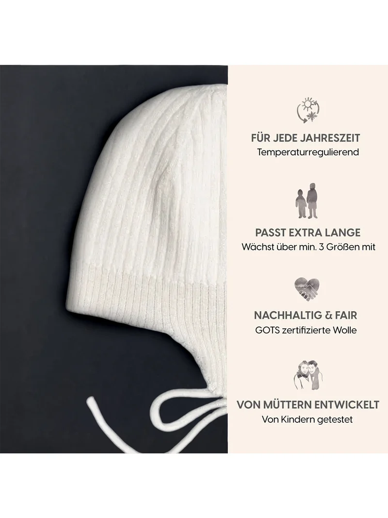 THE WOOLLY BABY HAT - pure