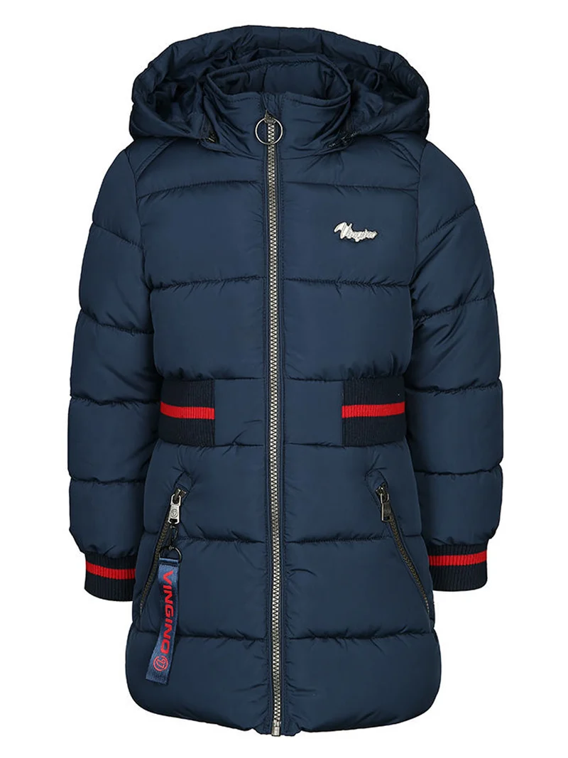Wintermantel Marineblau