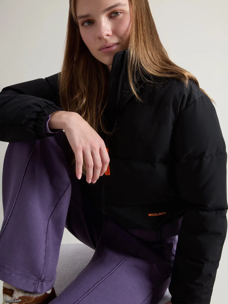 Daunenjacke Schwarz
