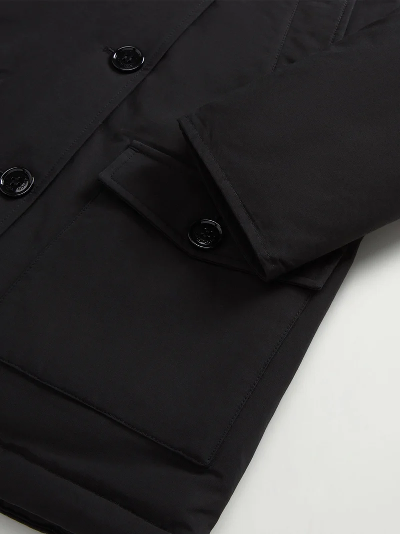 Parka Schwarz