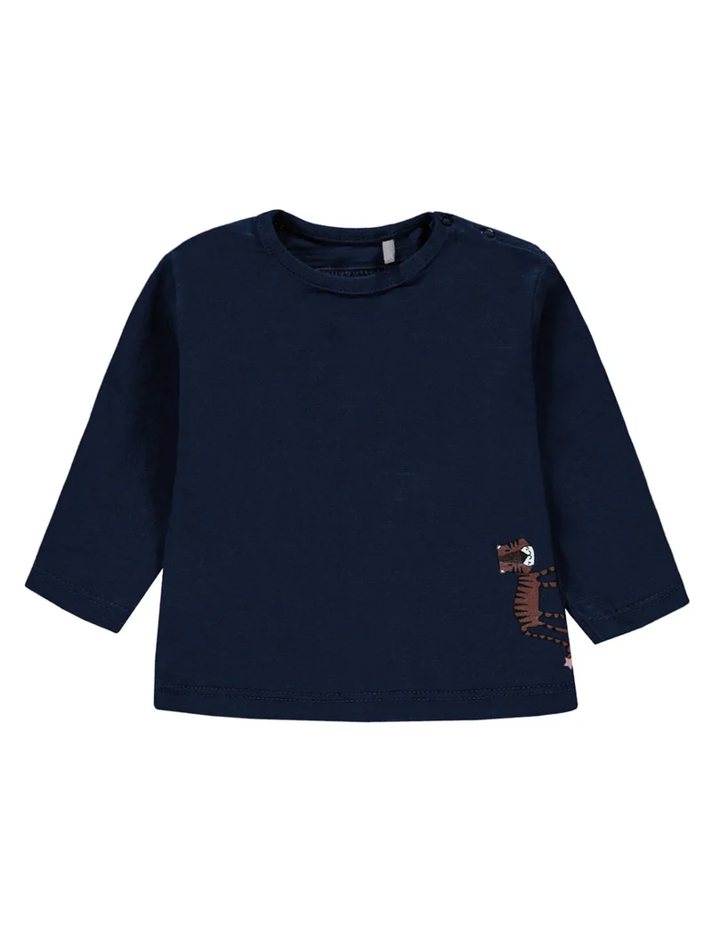 Longsleeve Marineblau
