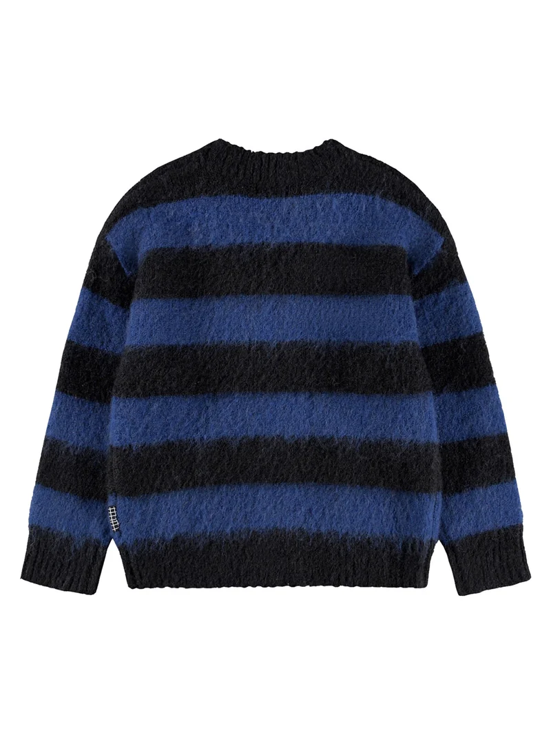 Strickjacke Blau