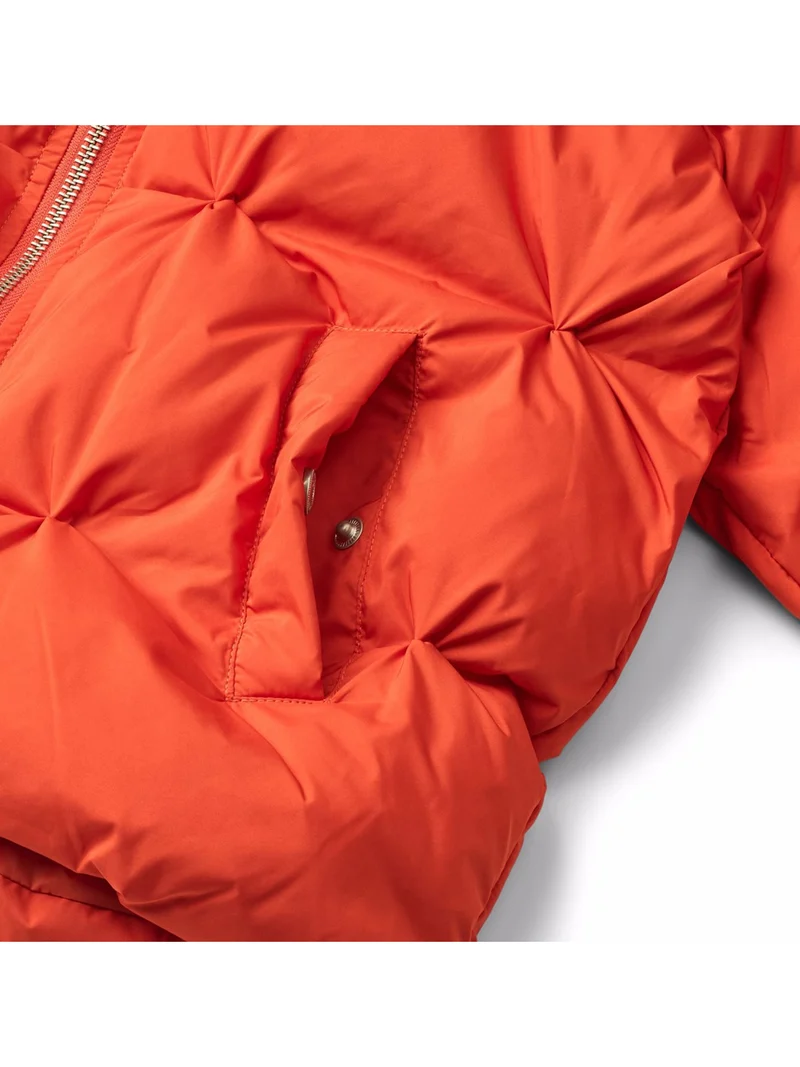 Winterjacke Rot