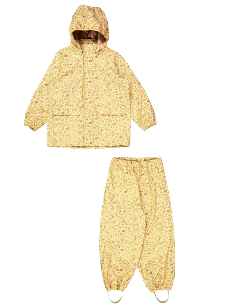 Regenjacke Gelb