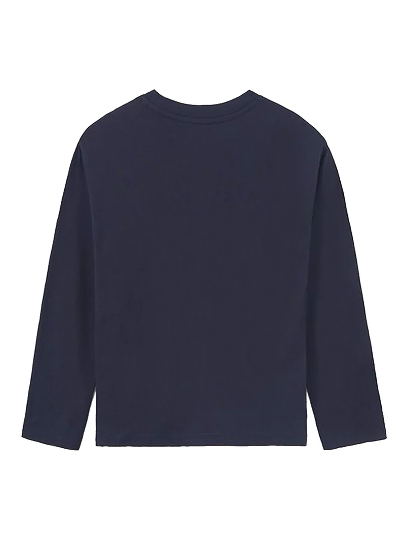 Longsleeve Marineblau
