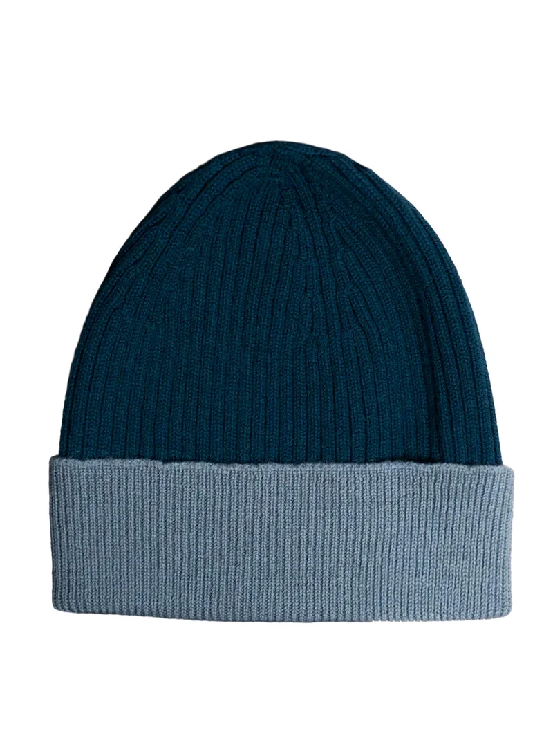 THE WOOLLY BEANIE MULTI - new petrol