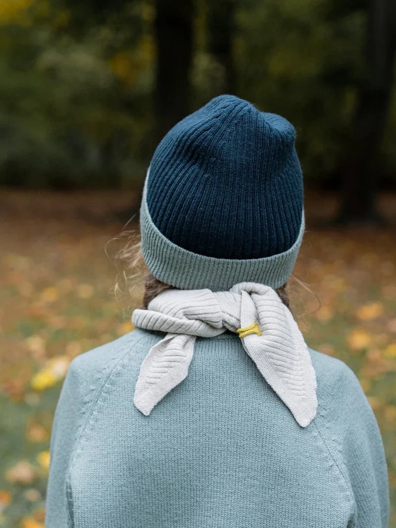 THE WOOLLY BEANIE MULTI - new petrol