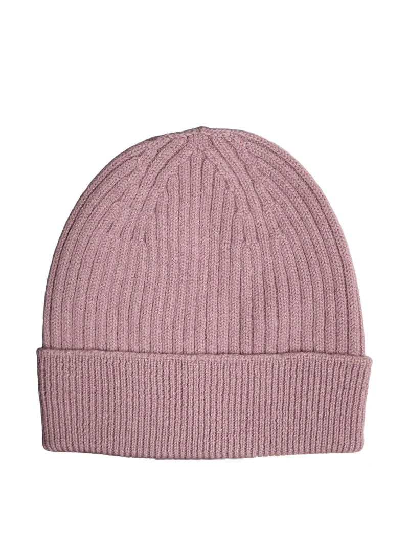 THE WOOLLY BEANIE - rose