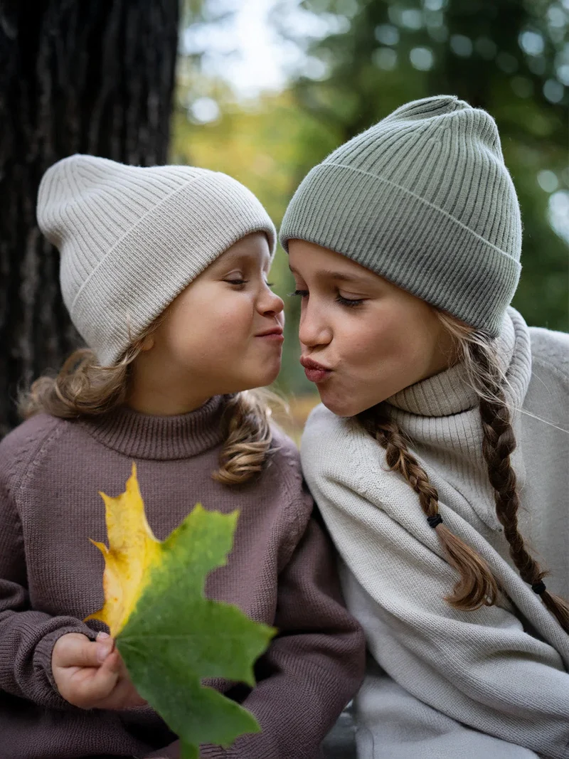 THE WOOLLY BEANIE - sage