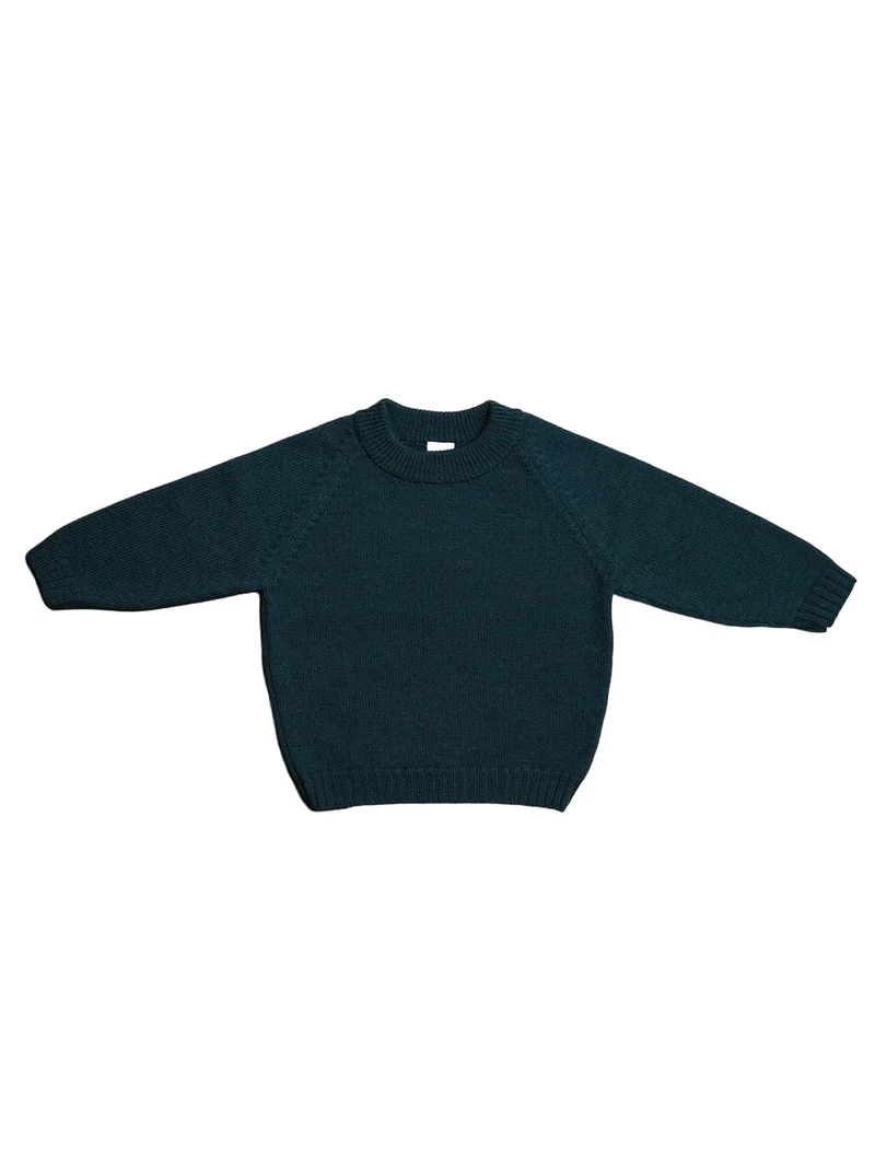 THE WOOLLY SWEATER - new petrol