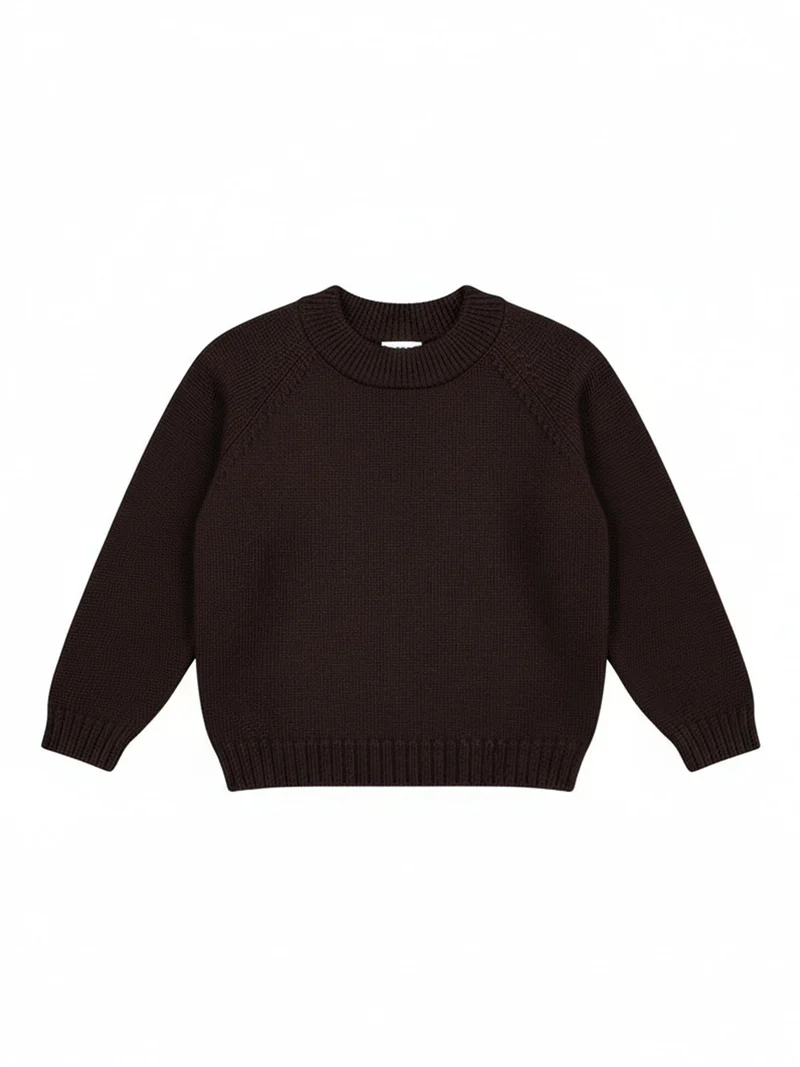 THE WOOLLY SWEATER - chocolate