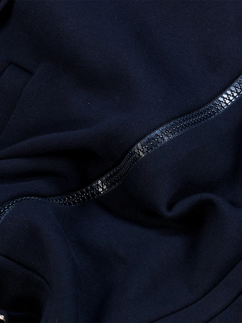 Sweatjacke Marineblau