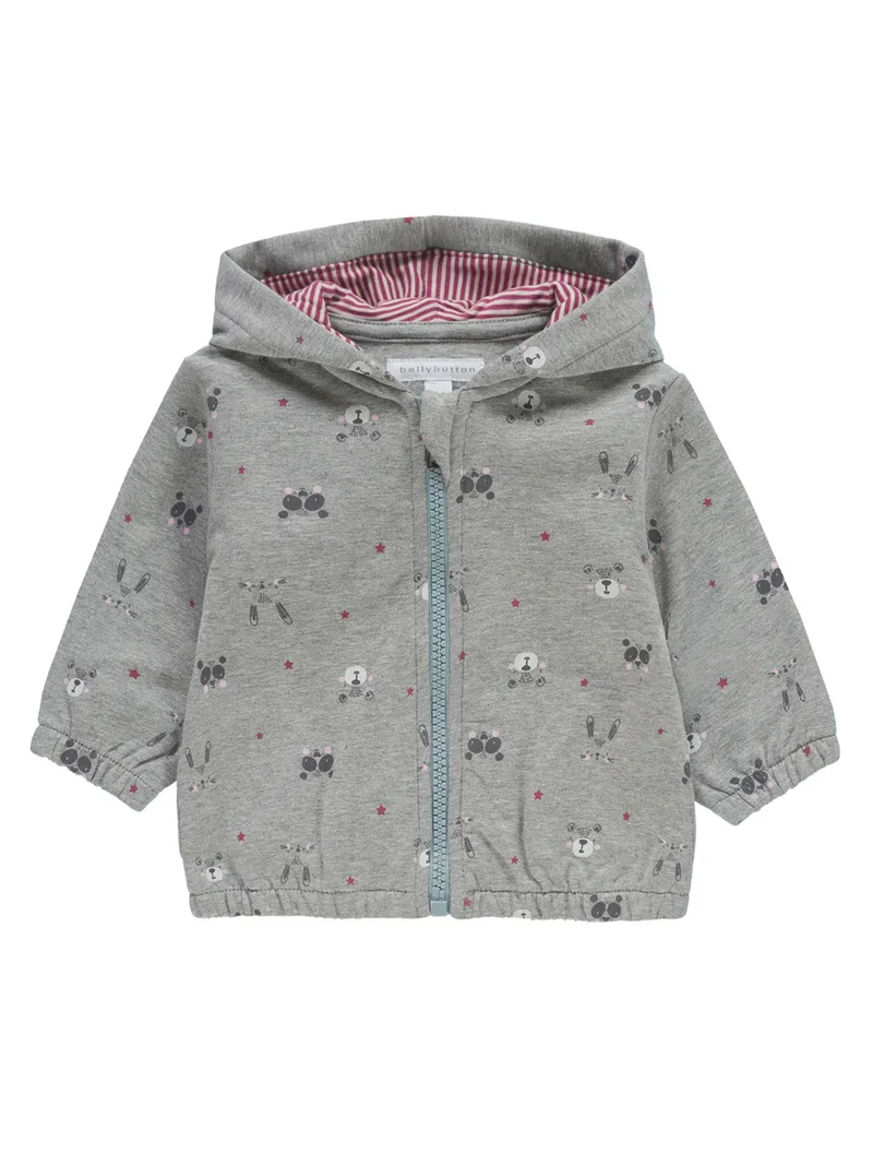 Sweatjacke Grau