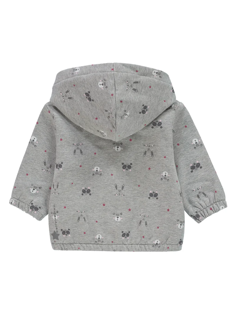 Sweatjacke Grau
